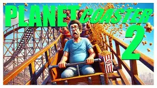 NOCHMAL EINSTEIGEN, NOCHMAL MIT DABEI SEIN! - PLANET COASTER 2 - ERSTEINDRUCK - DEUTSCH - LIVE