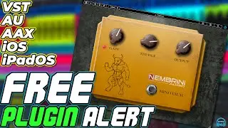 FREE PLUGIN ALERT - Nembrini Audio CLON MINOTAUR Guitar Overdrive Pedal (Windows, Mac, & iOS)
