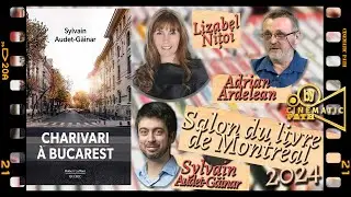 Sylvain Audet-Gainar - Charivari &agrave; Bucarest - Salon du Livre de Montr&eacute;al - 29 Nov 2024