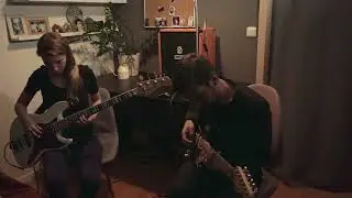 Red Hot Chili Peppers - Goodbye Angels outro (guitar & bass cover)