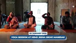 Yoga for All | Healing Through Yoga at Jeena Sikho HiiMS Manesar | Life At HiiMS