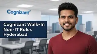 Cognizant Hiring Freshers 2025 | Non-IT Roles | Walk-in Interviews | Mapping Process