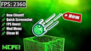 Asteroid Client V1 For Minecraft PE 1.19+!! FPS Boost Client For MCPE!