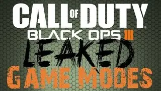 Leaked Black Ops 3 Gamemodes: Parkour in BO3?