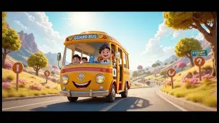 Ding Ding! It's a Bumpy Ride Rhyme Song | Popular Nursery Rhyme & Educational Kids Songs