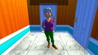 Hello Scary School Teacher Neighbor Game. All Levels Completed