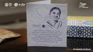 Expo 2020 Dubai | India Pavilion | Phool, a start-up is at the India Innovation Hub