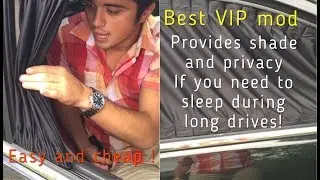 How to Install VIP Window Curtains on your car - #1 VIP mod! ( VIP fusion mod # 1)