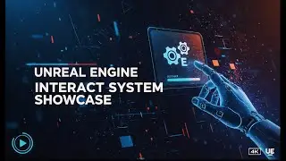 🖱️ Unreal Engine Interact System + Widget (C++ & Blueprint)