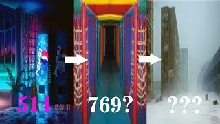 ALL 1000 of the backrooms levels of cluster 1! Part 2 (old fandom)