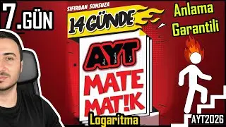 14 Günde AYT Matematik 7.GÜN/ LOGARİTMA #yks2026
