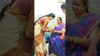 My friend Seemantham function 😊👌
