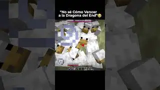 No s&eacute; C&oacute;mo Vencer a la Dragona del End en Minecraft...😭