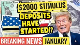 🔥BREAKING 📈$2000 Stimulus Checks💰Sent Out Immediately if?🎉+Social Security JANUARY Pay SSI,SSDI?✅
