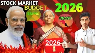 BUDGET -? -2026 ।। Crash/Baying Side Stock Market Movement ? ।। This Volitlity ? You  Survive ।।