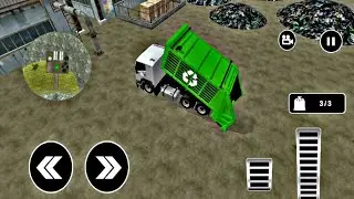 Offroad Garbage Truck: Dumb Truck Driving Games Android Gameplay |P-2|