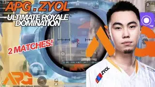 PUBG Mobile Mongolia : APG.ZYOL Ultimate Royale Highlights 2 Matches🔥