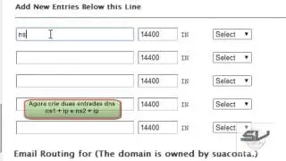 Como criar nameservers personalizados