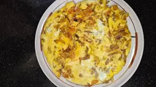 Turkish Egg/ Vegetable Omelette / Diet Eggs Recipe / anda recipe / vegetarian recipe #foodvlog