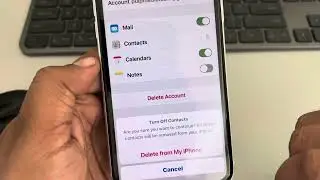 How to stop syncing gmail contacts from iPhone