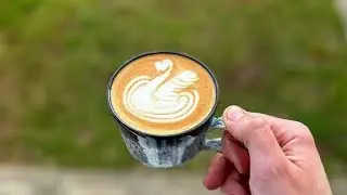 @kwanjai____ This is how I practice latte art with zero waste❤️