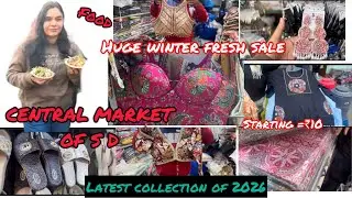 Lajpat Nagar Market Latest video (Central Market)ख़ुद को रोक नहीं पाओगे।सब  इतना सस्ता और trending 😍