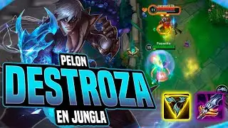 MEDIA VIDA DE UNA ULTI😈!! Lee Sin Wild Rift Gameplay