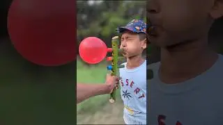 Creative Bamboo DIY Idea | Innovative Handmade Project with Balloon | Eco-Friendly Craft