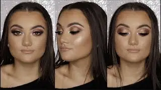 Full Glam Gold Cut Crease | Client Makeup Tutorial