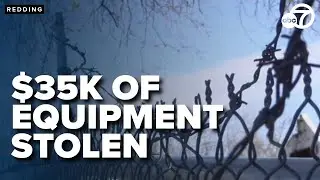 Redding business loses over $35,000 in saws during post-Christmas burglary