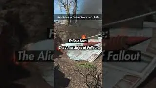 Fallout Lore: The Alien Ships of Fallout #shorts