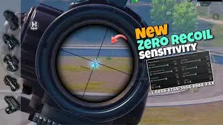 New Best Sensitivity Settings ✅ | BGMI Best Sensitivity Settings | PUBG Zero Recoil 🔥