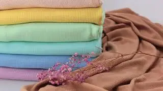 solid polyester spandex bullet fabric