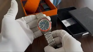 Spinnaker Fleuss GMT Automatic SP-5120-55 with additional Rubber Strap 43mm Wrist Watch