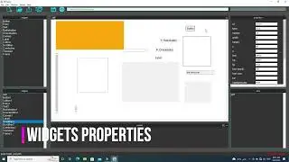 36. انشاء نوافذ GUI بالسحب والافلات باداة TK Design الجديدة في tkinter |بايثون