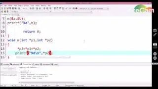 #31 Call by reference in C