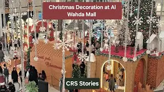 Christmas Decoration at Al Wahda Mall Abu Dhabi | #christmas 