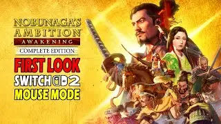 Nobunaga's Ambition Awakening CE First Look (Mouse Mode) Nintendo Switch 2