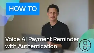 AI Voice Agent Payment Reminder with Authentication over the phone