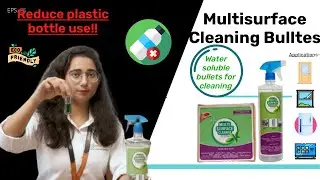 Water soluble Bullets- Multi Surface Cleaning - Bacta Genie - Reduce plastic use - Amalgam Biotech.