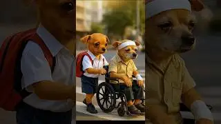 The poor puppy didn't have time so, his friends making fun of him #atulreaction