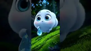 Teacup Cloud's Epic Raindrop Struggle! 🥹 SO CUTE!