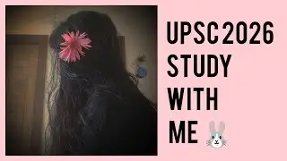UPSC study with me live 📔📖📚 no sounds