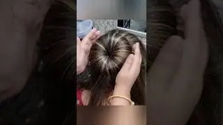 Simple & Easy Bridal Bun Hairstyle #shorts #hairstyle #bridalbunhairstyle
