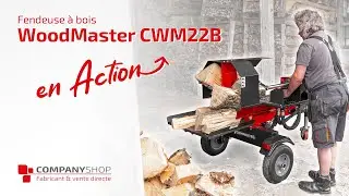 Fendeuse &agrave; bois 22 tonnes &ndash; Test de puissance | WoodMaster CWM22B en action