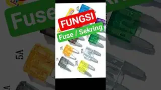 Fungsi Fuse/Sekring pada Rangkaian kelistrikan Mobil | #fuse #sekring #pengapian #otomotif #listrik