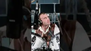 Phil Collins recording drums for &ldquo;Do They Know It&rsquo;s Christmas?&rdquo; #PhilCollins #BandAid