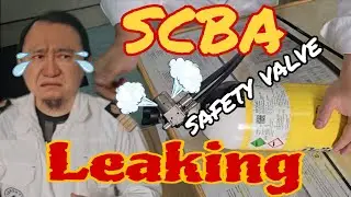Leaking SCBA safety valve!? I #repair #scba #leaking #drager #howto #tutorial #safetyvalve