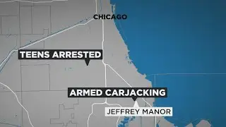 Four teens charged in Jeffery Manor carjacking
