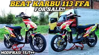 REVIEW MODIFIKASI BEAT KARBU 113 FFA l SPEK ROAD RACE DI JUAL DENGAN HARGA MURAH!!